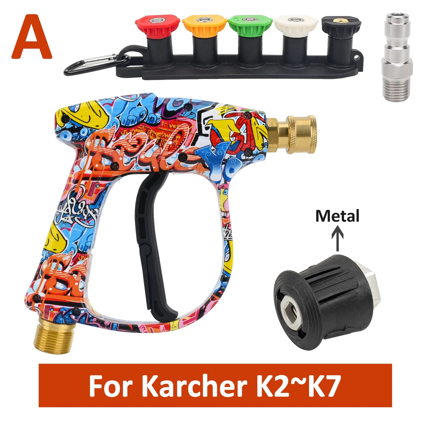 Pressure Washer Water Gun for Car Cleaning